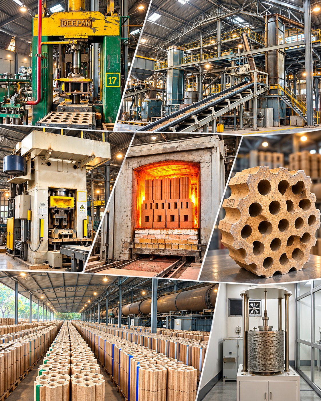 Refractory Manufacturing Plant