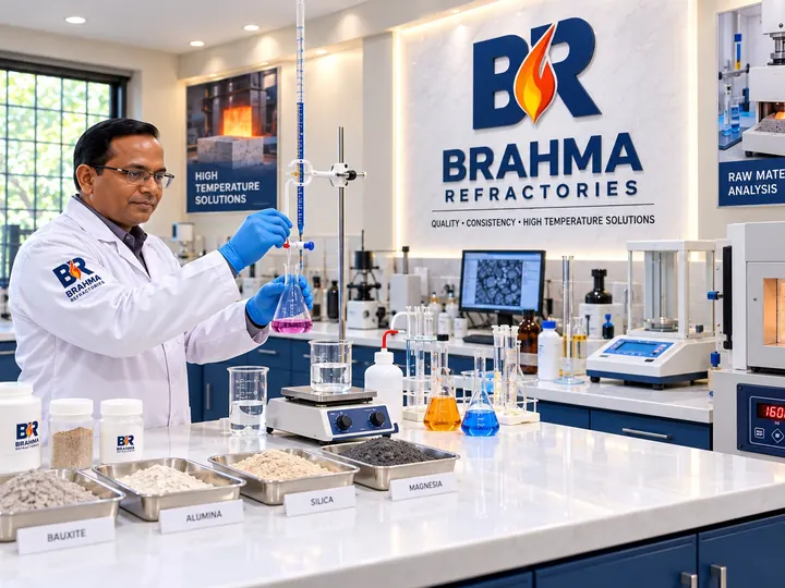 Raw material laboratory